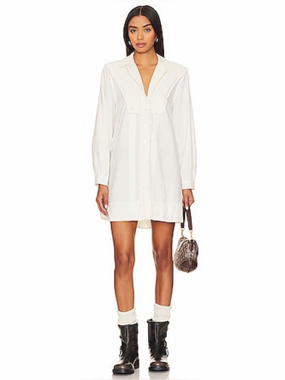 Free People Cherry Mini in Optic White